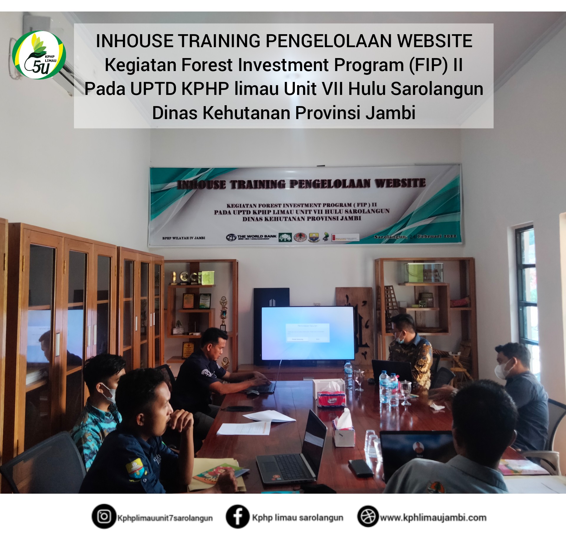 INHOUSE TRAINING PENGELOLAAN WEBSITE